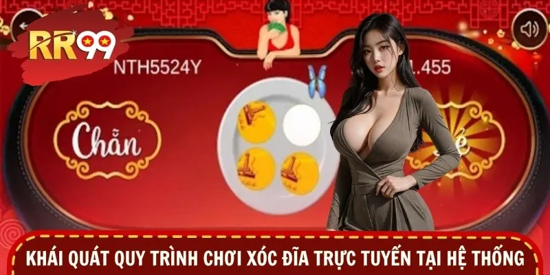 Khái quát quy trình chơi xóc đĩa trực tuyến tại hệ thống